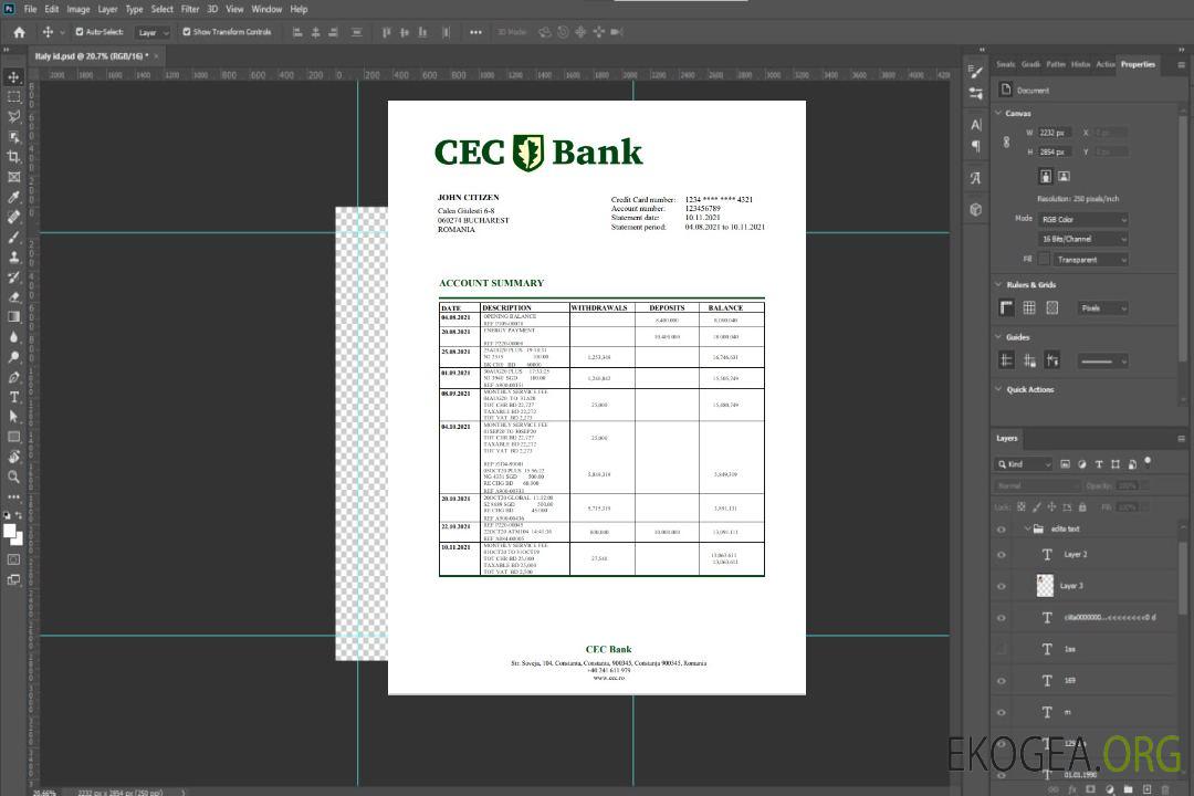 Banque CEC de Roumanie.pdf template Banque CEC de Roumanie.pdf template